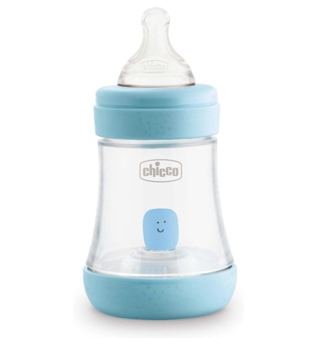 Chicco Perfect 5 Bottle Normal Flow 0 Month And Above 150ml Blue