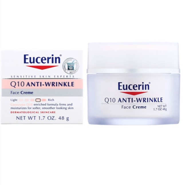 Eucerin, Q10 Anti-Wrinkle Face Cream, 1.7 OZ (48 G)