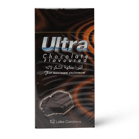 Ultra Chocolate Condom 12 Pcs