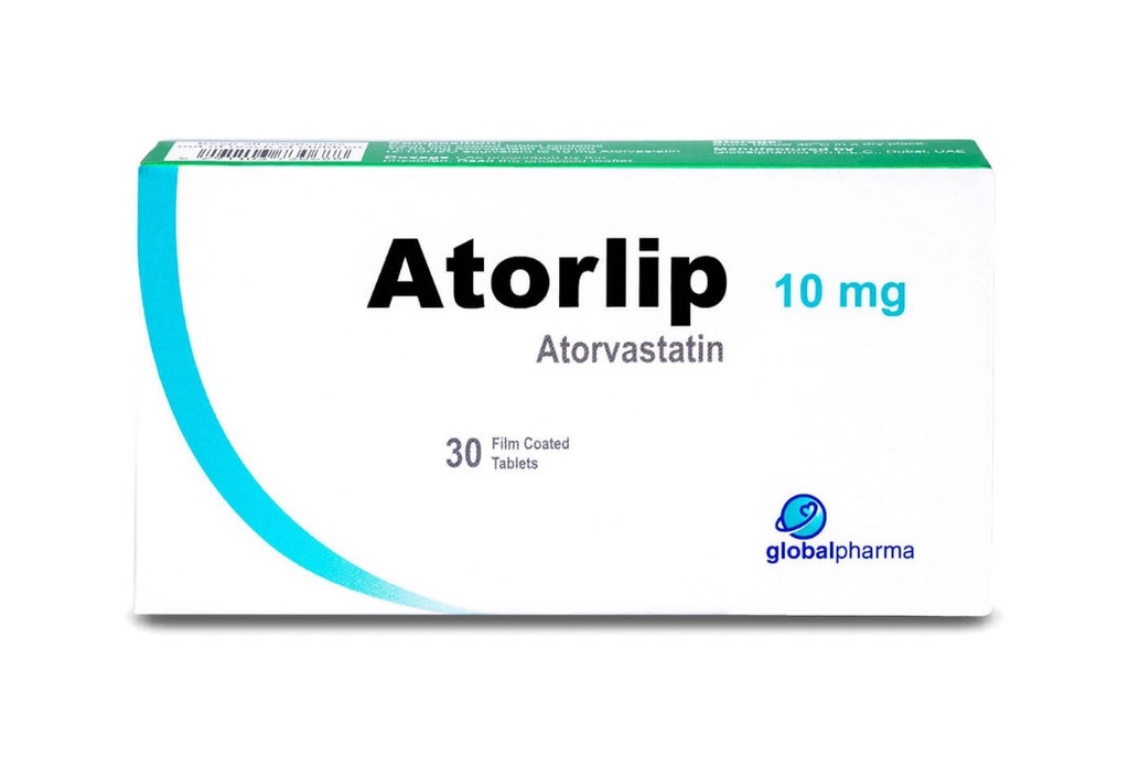 Atorlip 10mg Tablet 30