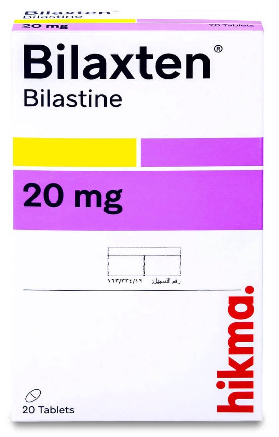 Bilaxten 20mg Tablet 20