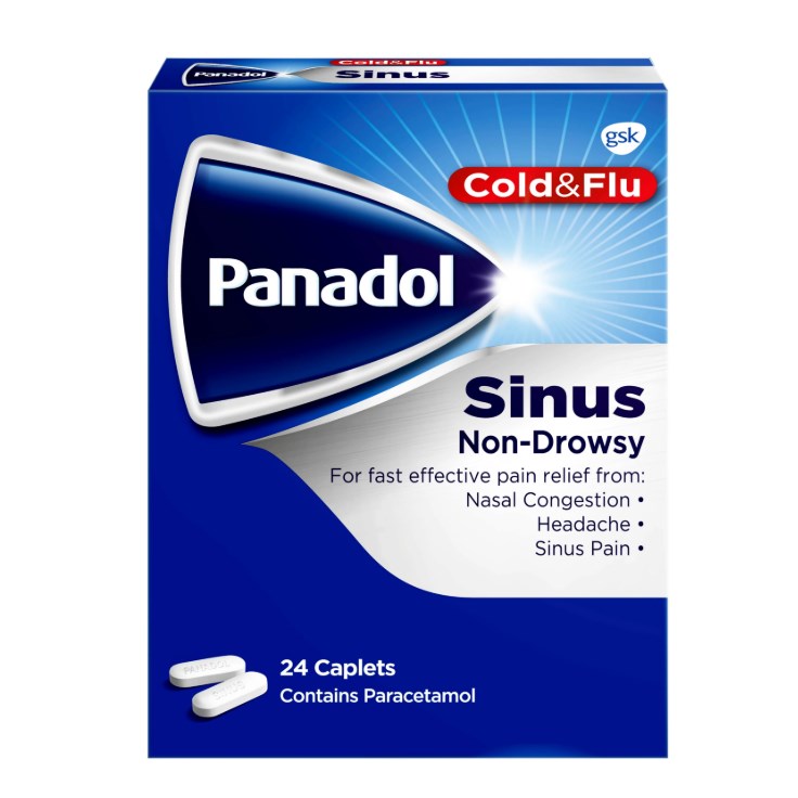 Panadol Sinus 500/30mg Tablet 24