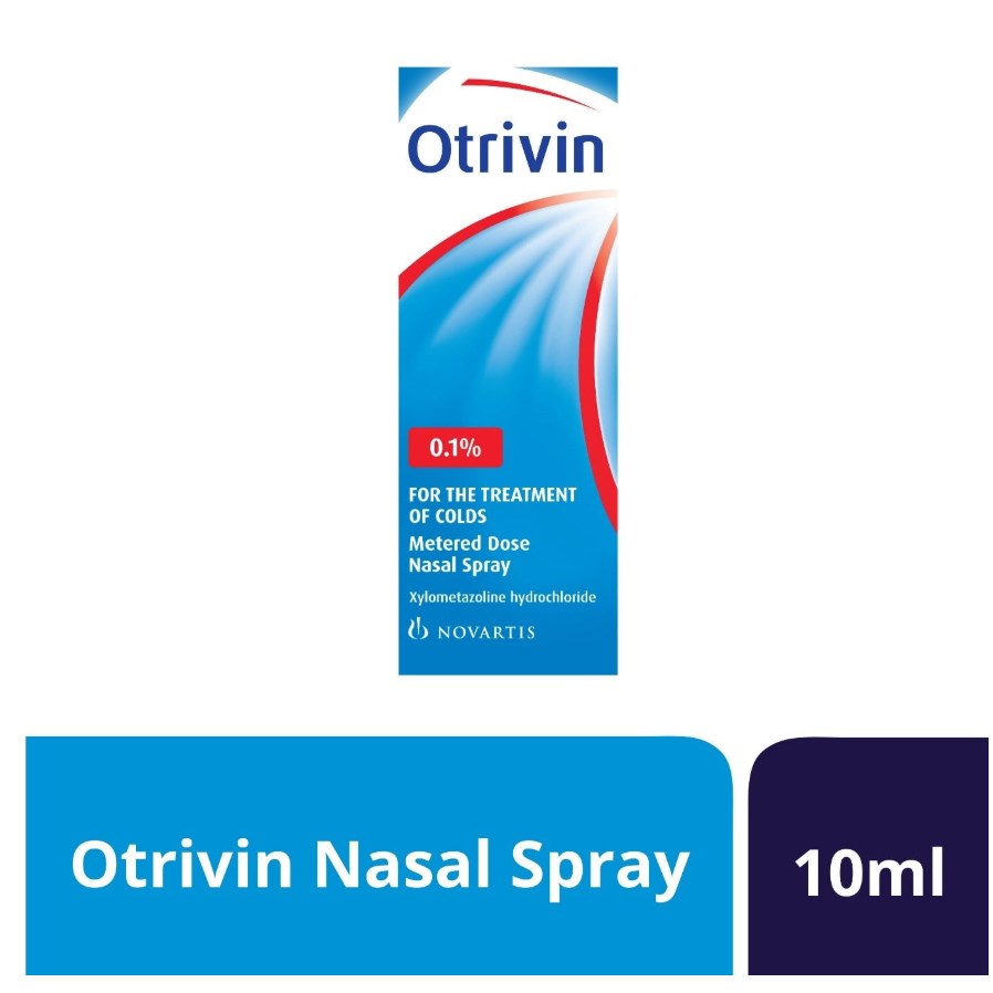 Otrivin 0.1% Nasal Spray 10ml