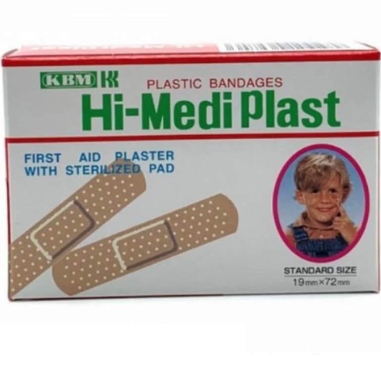 هاي ميد بلاستر جروح - 40حبه KBM HI-MEDI PLAST BANDAGE / 40 PCS