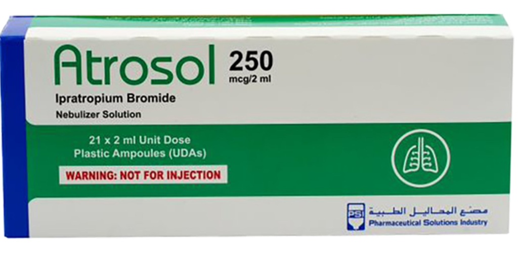 Atrosol 250 mcg/2 mL Inhalation Solution 21 Vials