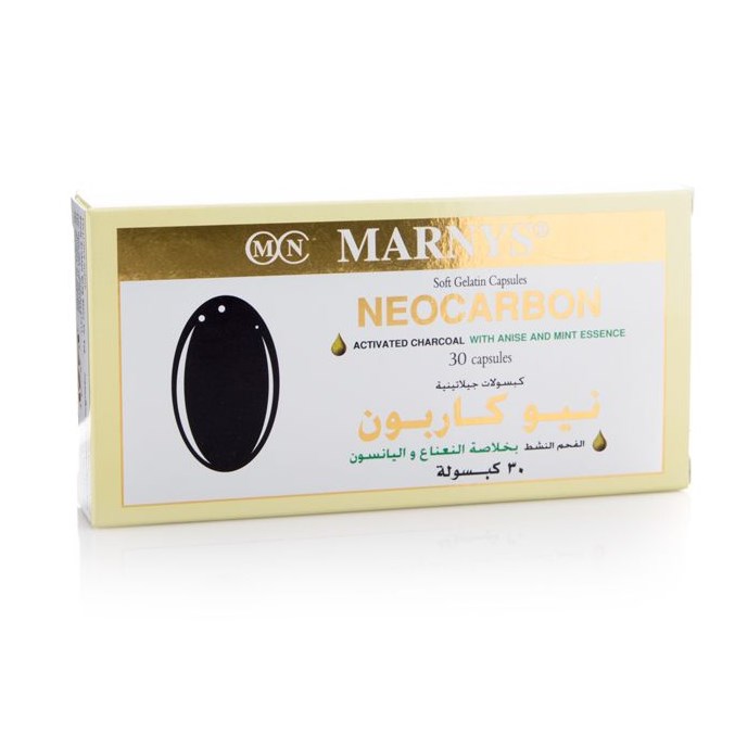Marnys Neocarbon Activated Charcoal Capsule 30