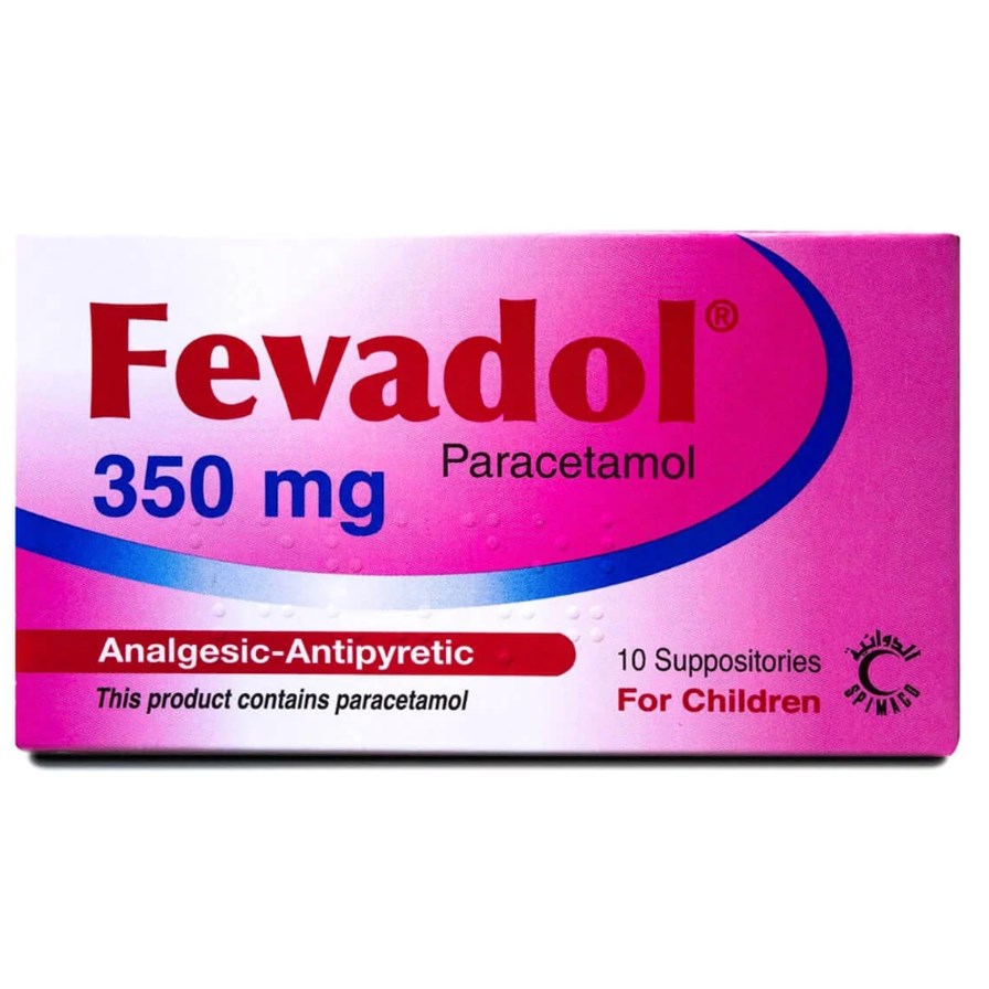 Fevadol 350mg Suppository 10