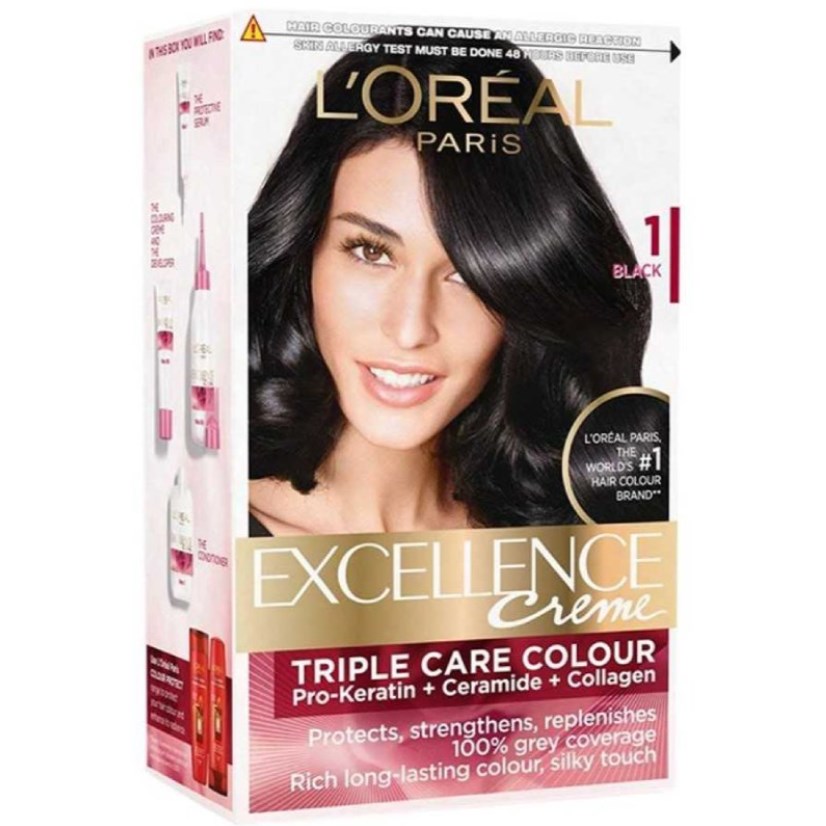 Loreal Excellence Creme Colorante 1/Black