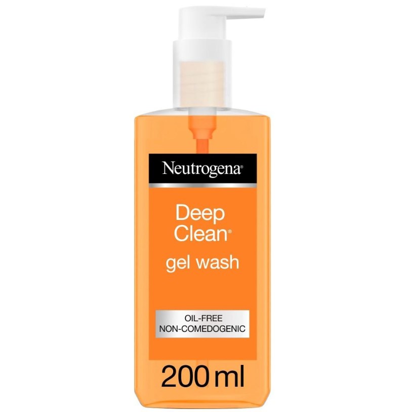 Neutrogena Face Wash Deep Clean, Gel, 200ml