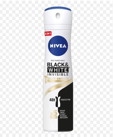 Nivea Spray Deo Black & White Silky Smooth 150 ml