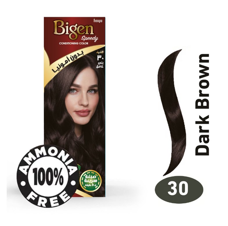 Bigen Women Speedy Color Dark Brown 30