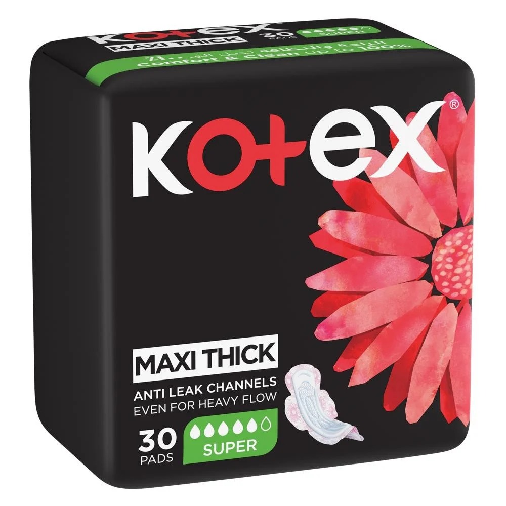 Kotex Super Maxi Protect 30 Pcs