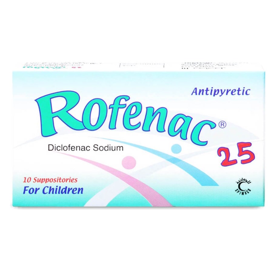 Rofenac 25mg Suppository 10