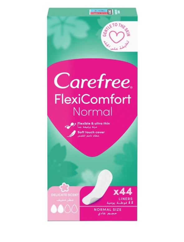 Carefree FlexiComfort Normal UNSCENTED 44 Pcs