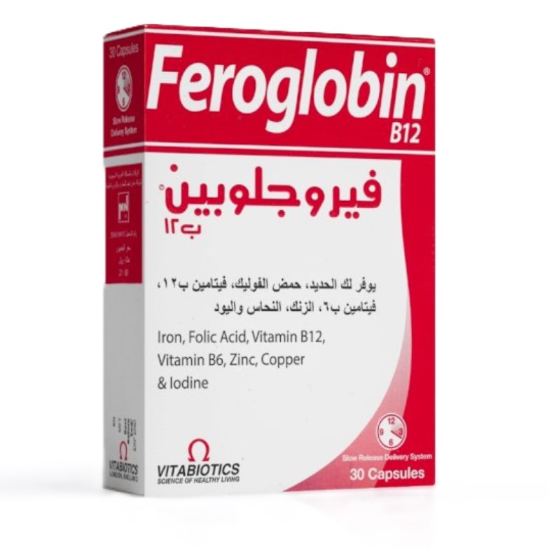 Feroglobin Vitamin B12 Capsule 30