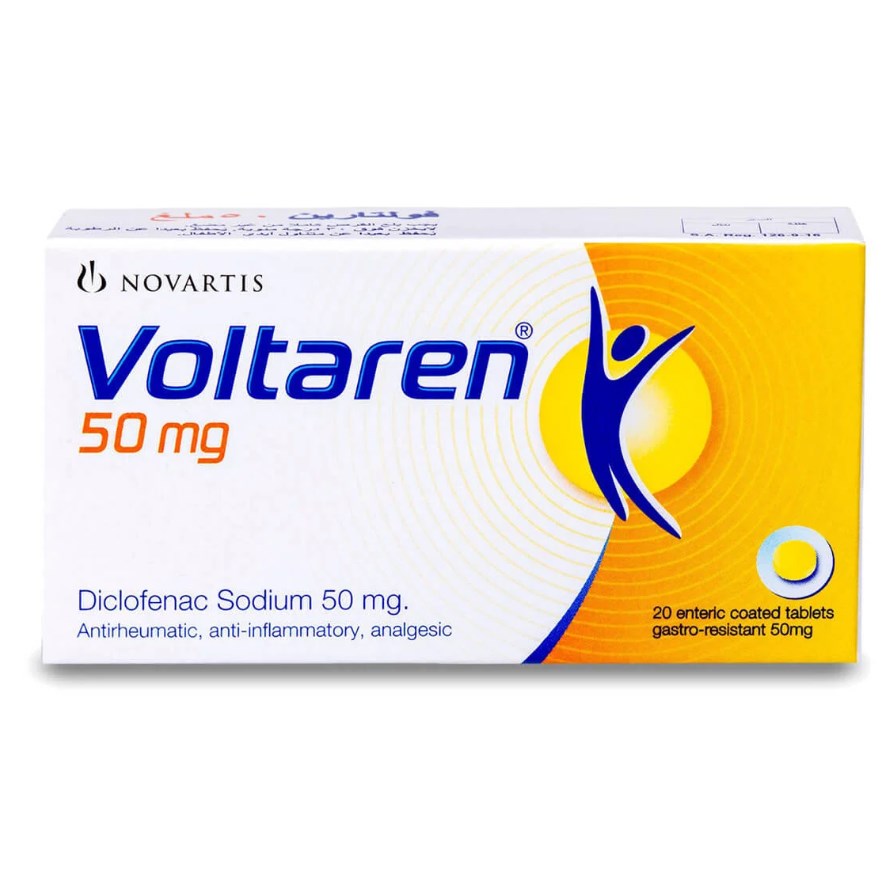 Voltaren 50mg Tablet 20