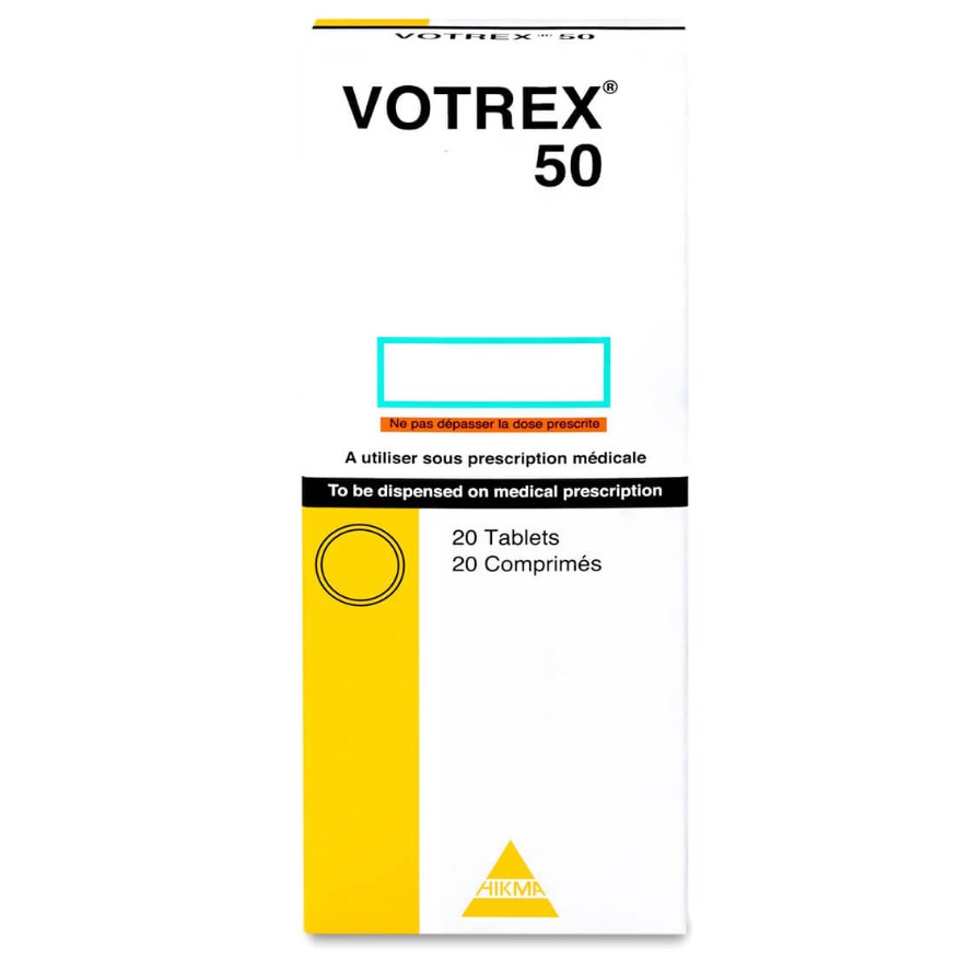 Votrex 50mg Tablet 20