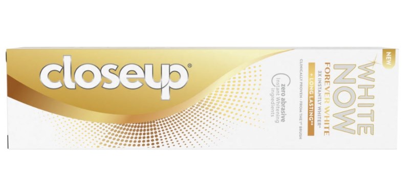 CloseUp Tooth Paste-White Now Gold