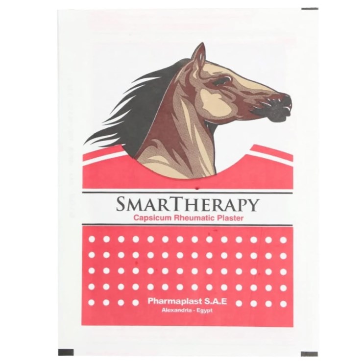 SMARTHERAPY CAPSICUM RHEUMATIC PLASTER RED