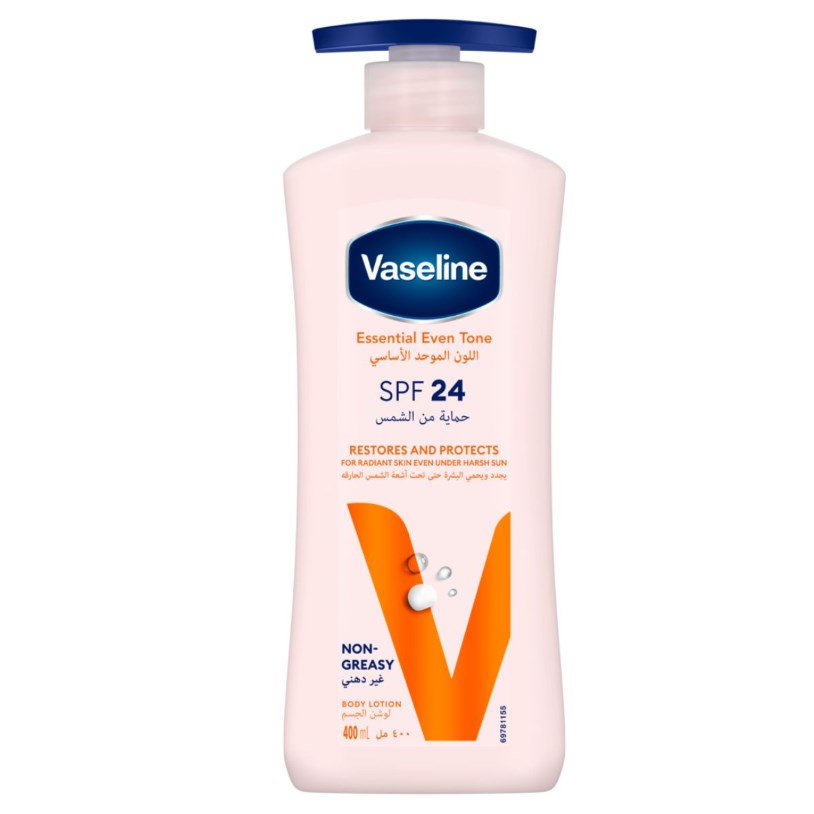 VASELINE ESSENTIAL EVEN TONE LOTION NON-GREASY 400ml