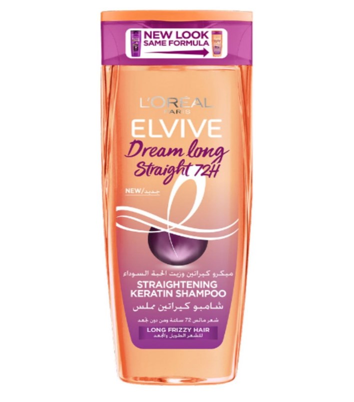 L'Oreal Paris, Elvive, Shampoo, Dream Long Straight, With Keratin - 600 Ml