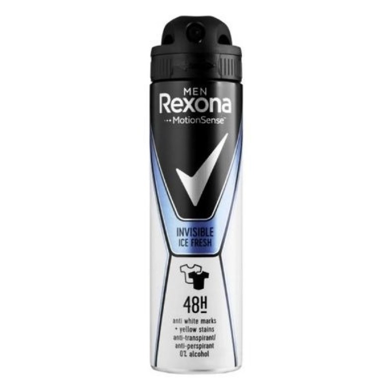 Rexona Men Deodorant Spray 150ml Invisible Ice Fresh