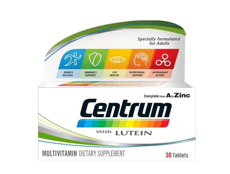 Centrum with luten 30Tab
