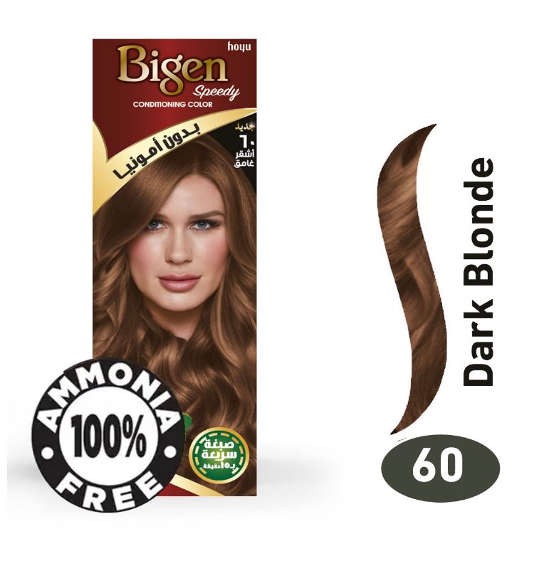 Bigen Women Speedy Color Dark Blonde 60