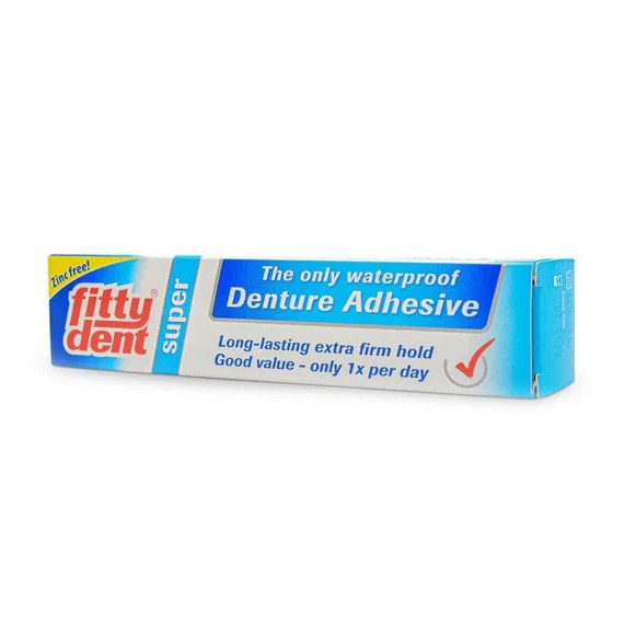 Fitty Dent Denture Adhasive 40g Super