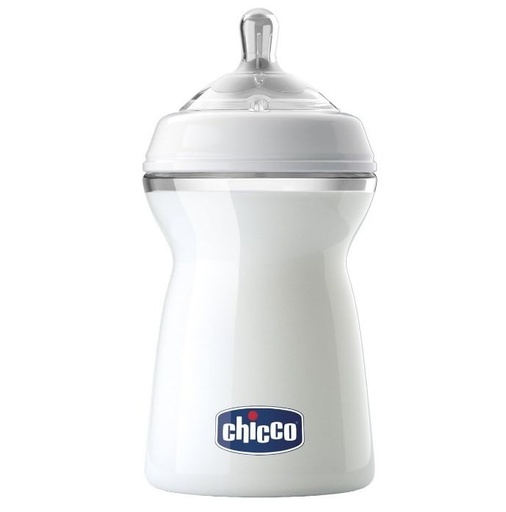 Chicco Fbottle Naturalfeelig 6M 330Ml F Fast Ep New