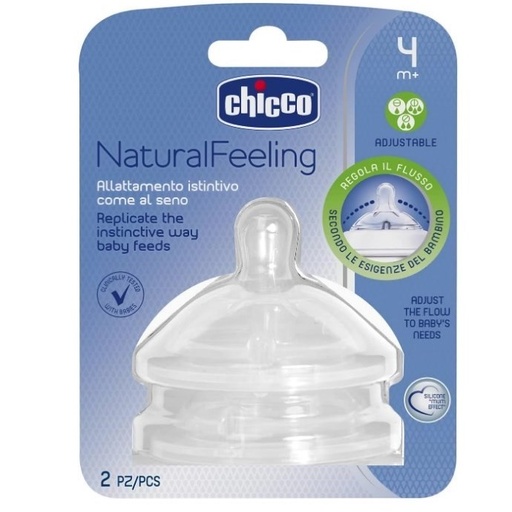 Chicco Teat 4+M 2 Pieces