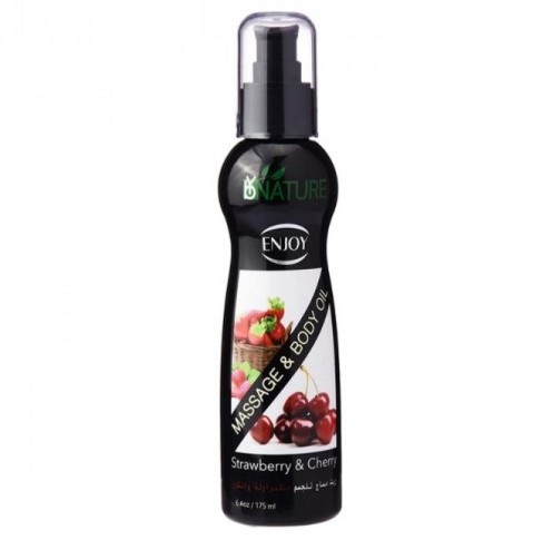 Enjoy Massage Oil-Strawberry & Cherry-175ML