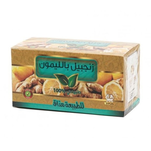 Wadi Al-Nahil GINGER WITH LEMON 30 TEABAGS
