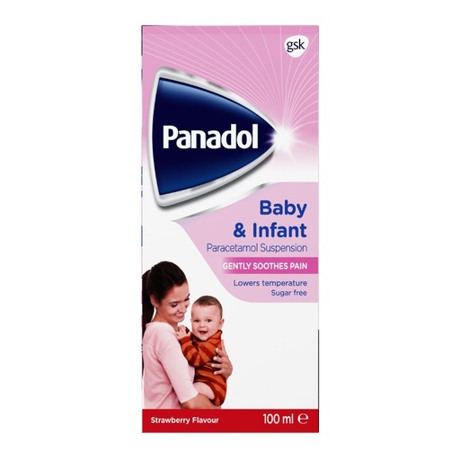 Panadol Baby Infant 120mg/5ml Suspension 100ml