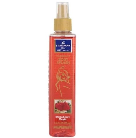 J CASANOVA BODY SPLASH STRAWBERRY  235ml