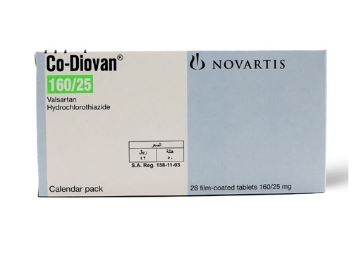 CO-Diovan 160/25 28Tab