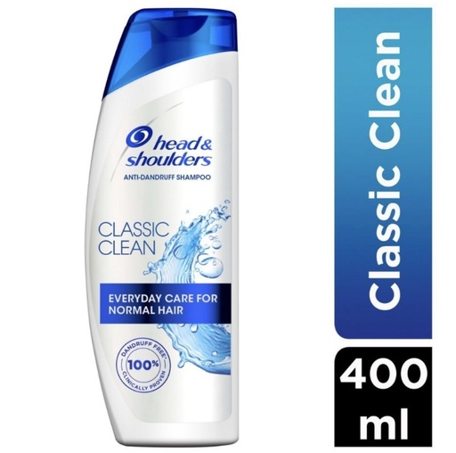 Head & Shoulders Classic Clean, For Normal Hair - 400 Ml