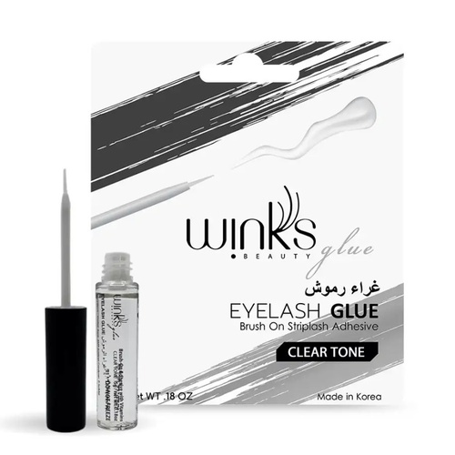 Winks - Vitamin-Enriched Transparent Eyelash Glue 5g