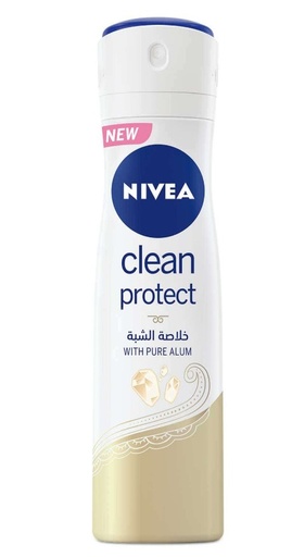 Nivea Spray Clean Protect Antiperspirant 150Ml
