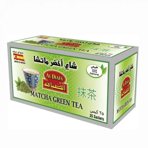 AL-DIAFA Green tea 25 pack Matcha