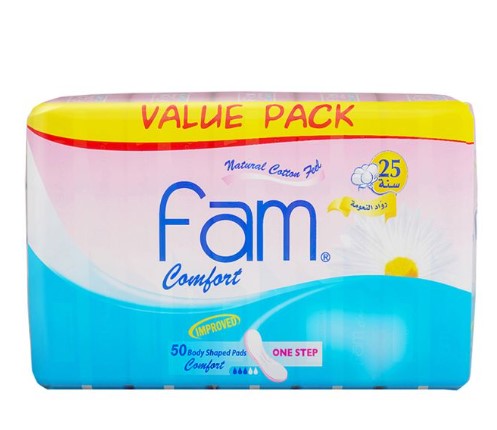 Fam Pads Comfort One Step 50 Pcs