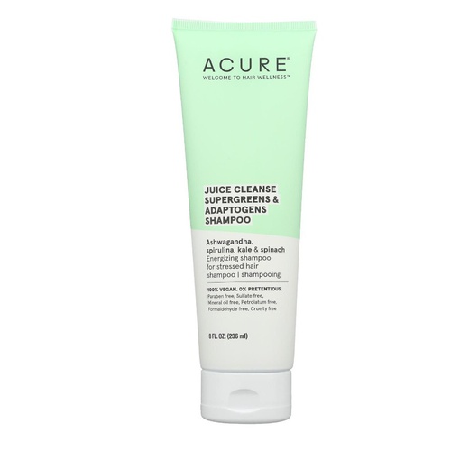 ACURE Juice Cleanse Supergreens Adaptogens Shampoo 236ml