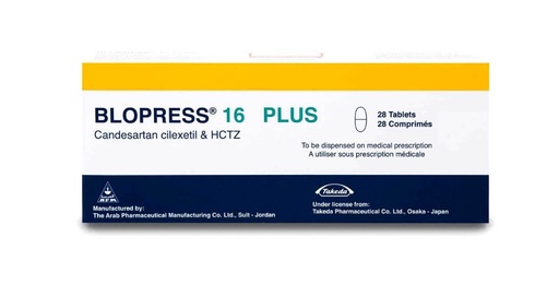 Blopress Plus 16/12.5mg Tablet 28
