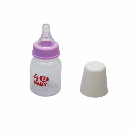 4U Baby Plastic Feeding Bottle 120ML