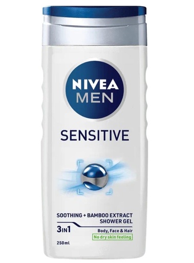 NIVEA SHOWER GEL SENSITIVE 250ML
