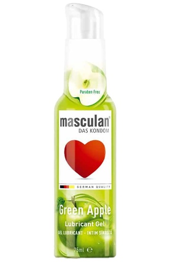 Masculan Green Apple Lubricant Gel 75ml