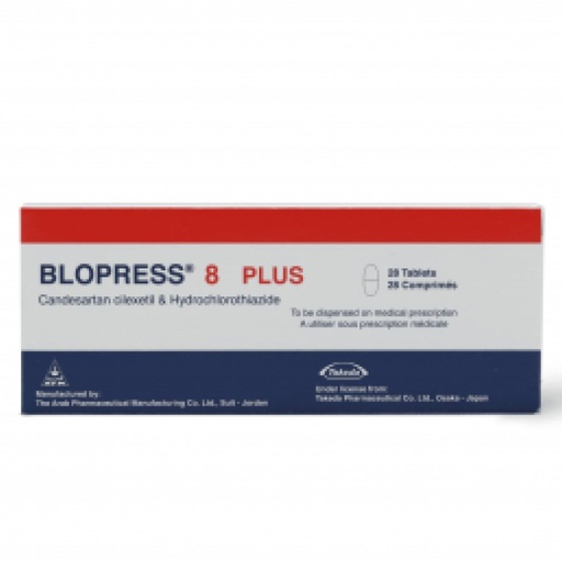 Blopress Plus 8/12.5mg Tablet 28