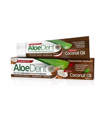 ALOEDENT TOOTHPASTE COCONUT OIL 100ML