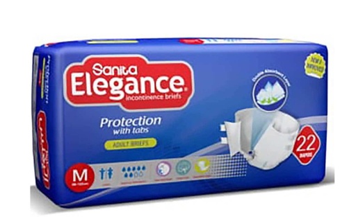 Sanita Elegance Diapers Medium 22 pcs