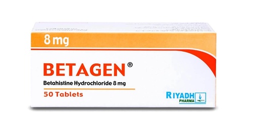 Betagen 8mg Tablet 50